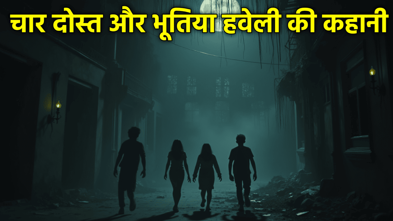 “दिल्ली की भूतिया हवेली: चार दोस्तों की सच्ची डरावनी कहानी | Real Horror Story in Hindi 2025”